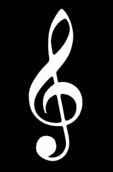 Musical clef background